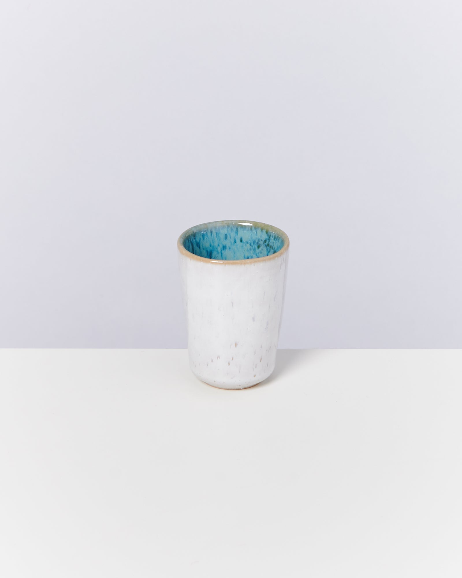 Everyday Soft Glaze Aqua Espresso Cup Set of Four