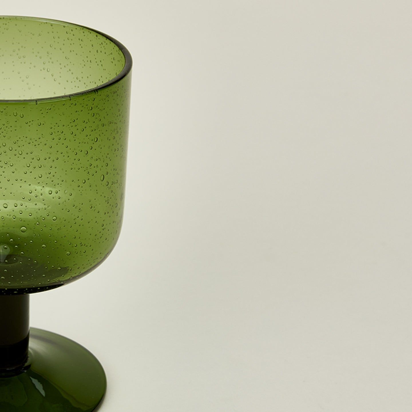 Olive Seeded Drinking Glass Set - Image 3