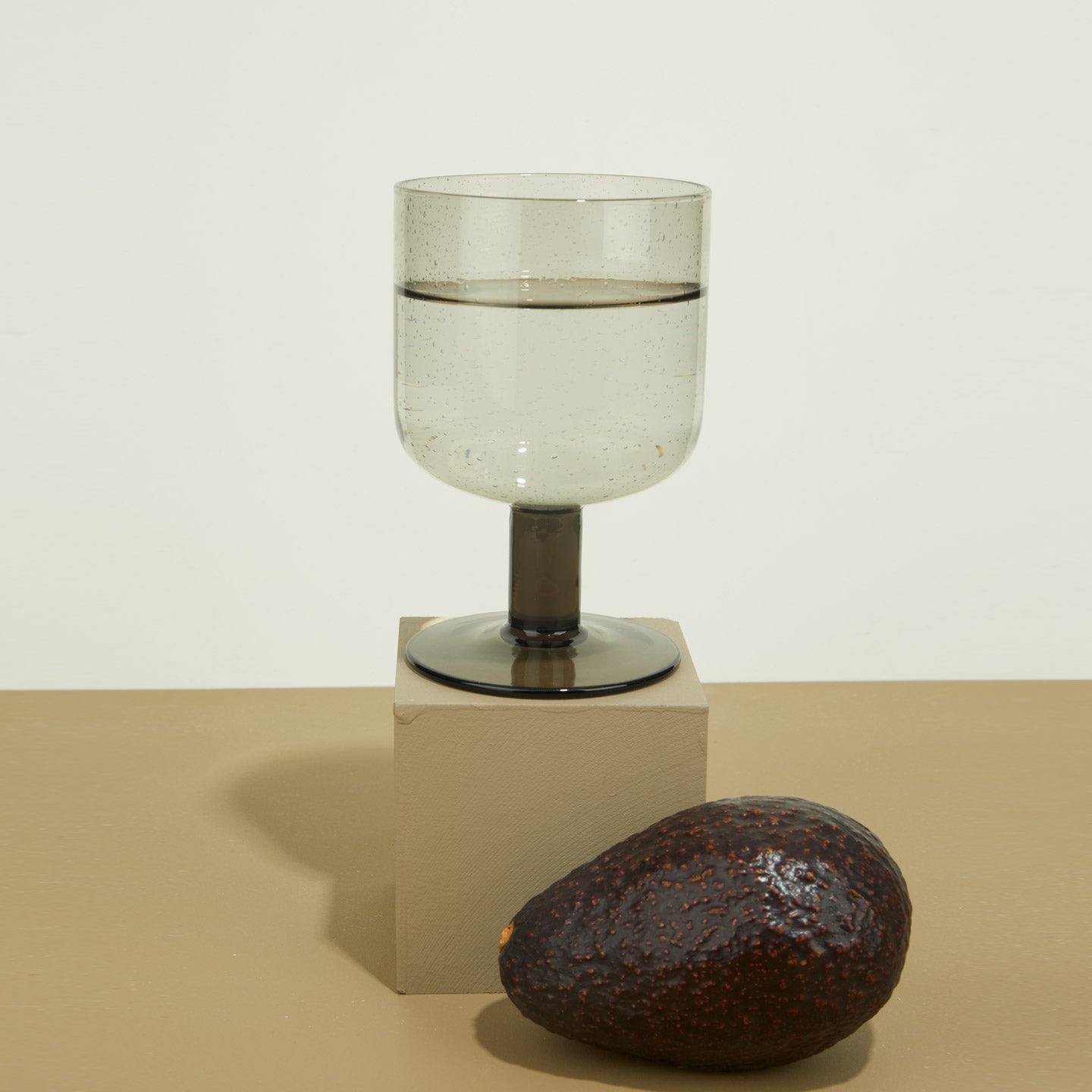 Smoke Seeded Artisan Glass Set - Image 5